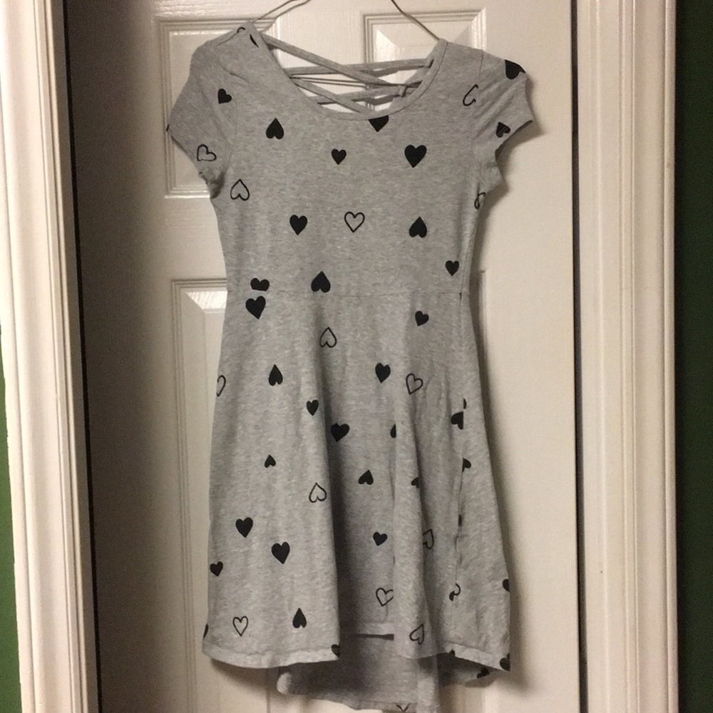 Big Girls, Gray, Hi/Lo, Size 12(M), Dress
